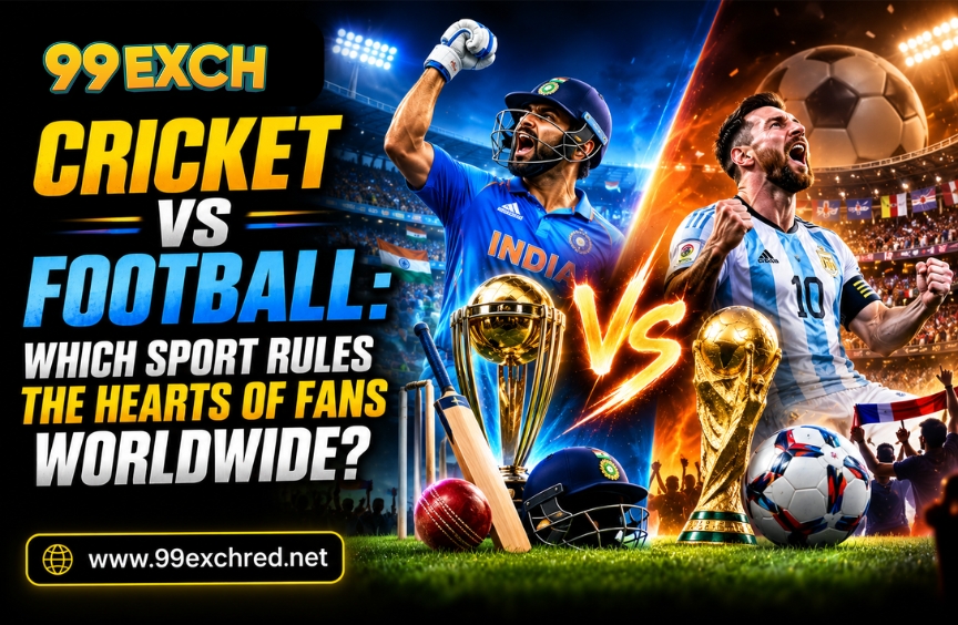 Cricket vs Football: Which Sport Rules the Hearts of Fans Worldwide? | 99exch